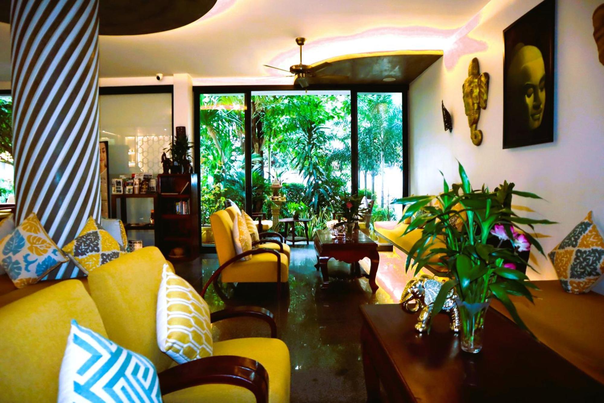 เสียมเรียบ พาเลซ โฮเทล แอนด์ สปา Hotel เสียมราฐ ภายนอก รูปภาพ