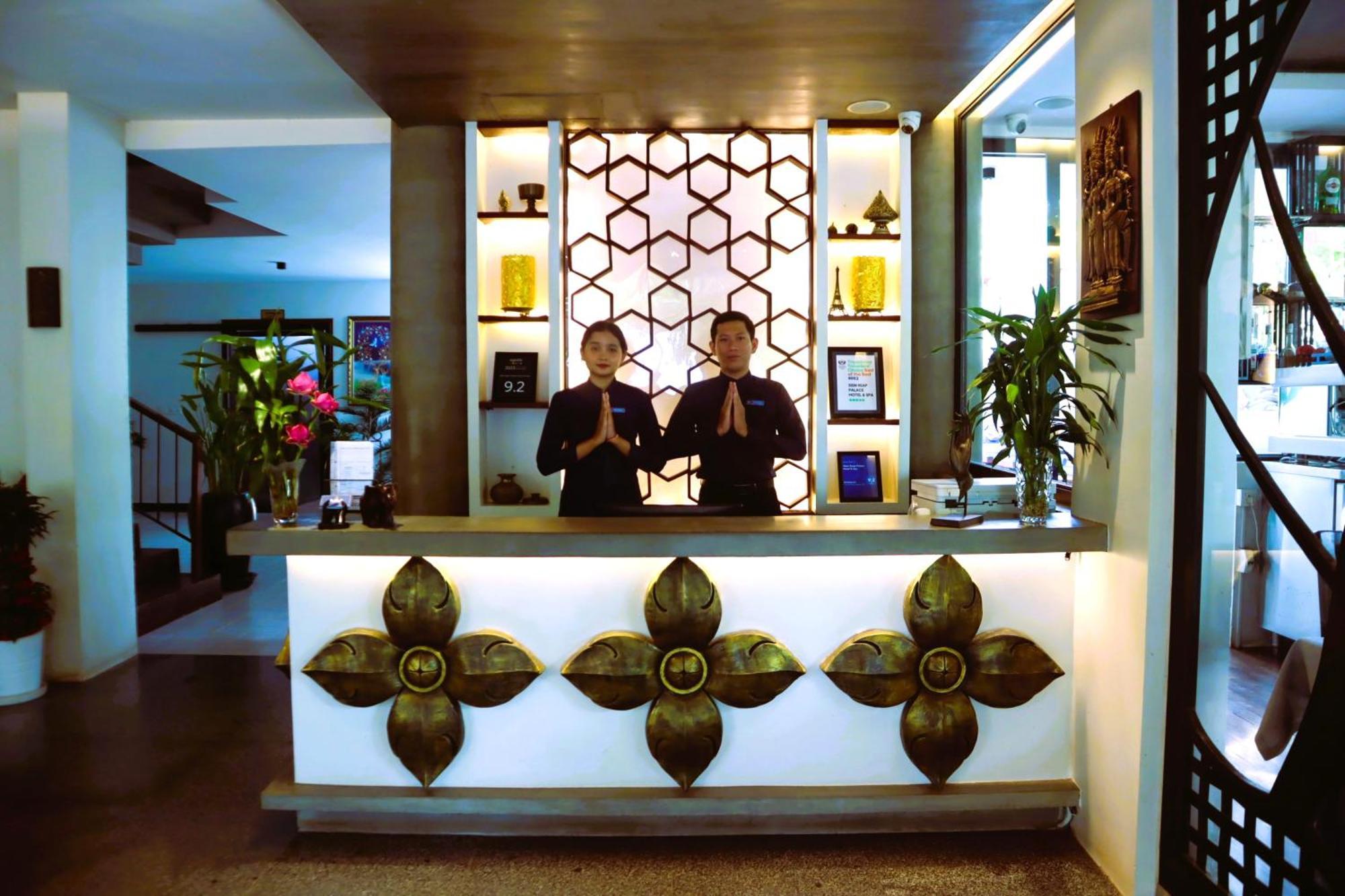 เสียมเรียบ พาเลซ โฮเทล แอนด์ สปา Hotel เสียมราฐ ภายนอก รูปภาพ